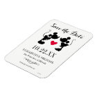 Mickey & Minnie Wedding | Silhouette Save the Date