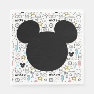 Mickey Mouse Fun Birthday party napkin