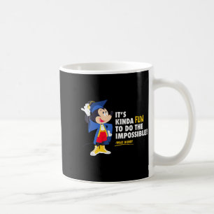 Mickey mouse graduation new grad do the impossible coffee mug