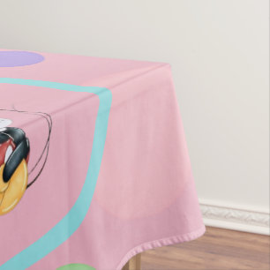 Mickey Mouse Polka Dot  red Baby Shower Tablecloth