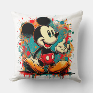 Mickey Mouse Vintage Art Cushion