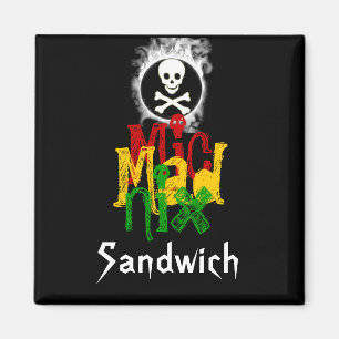 MicMadNix Sandwich Magnet