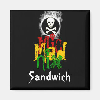 MicMadNix Sandwich Magnet
