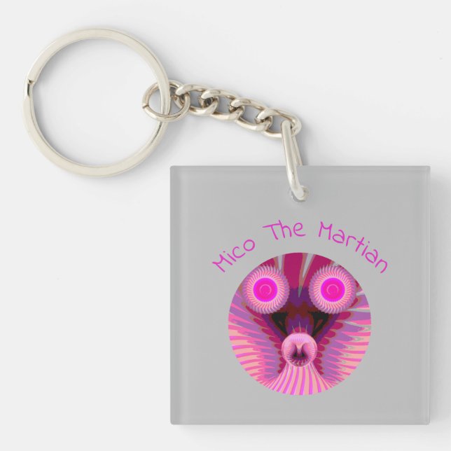 Mico The Martian Key Ring (Front)