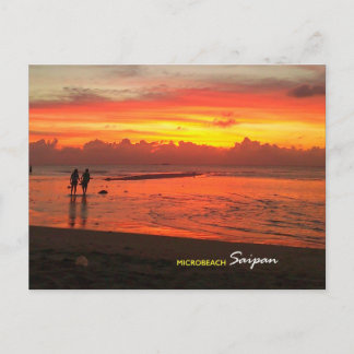 Micro Beach, Saipan Postcard