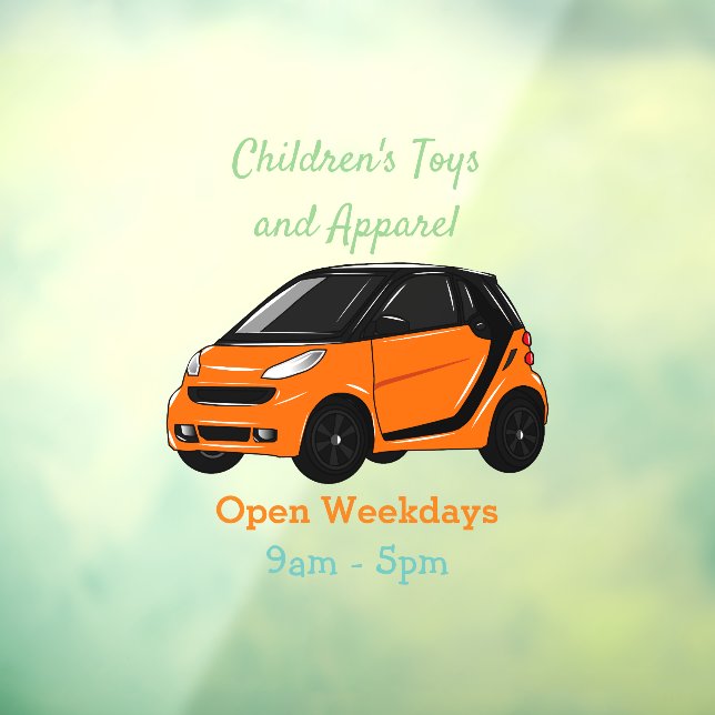 Micro car cartoon illustration (Sheet 3)