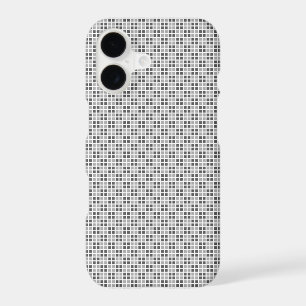 Micro Chequered White iPhone Protector