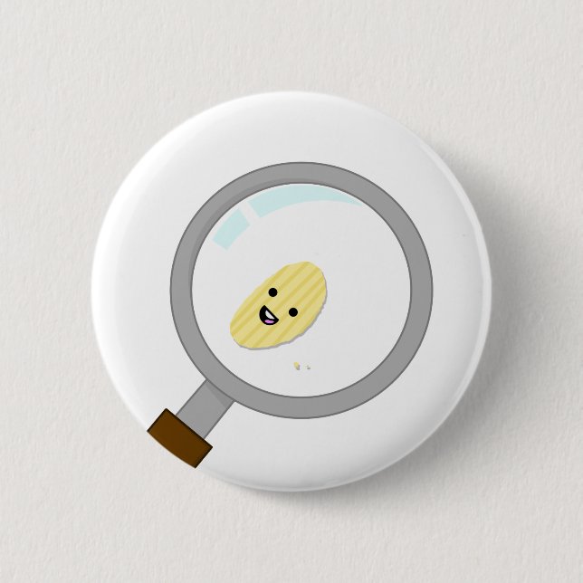 Micro Chip 6 Cm Round Badge (Front)