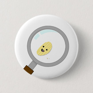 Micro Chip 6 Cm Round Badge