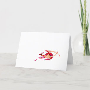Micro Dragon Greeting Card! Card