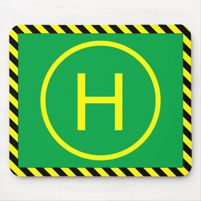 Micro Heli Landing Pad Mouse Pad (Front)