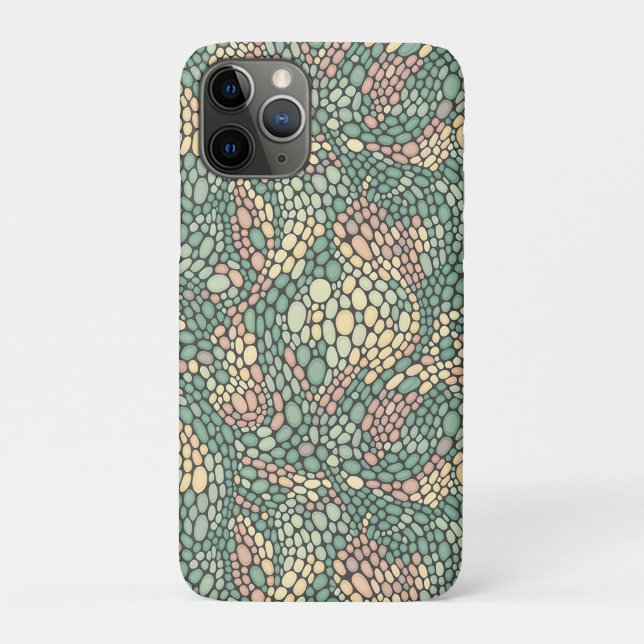 Micro Organic Cells Pattern Case-Mate iPhone Case (Back)