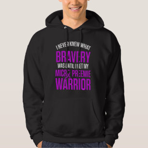 Micro Preemie Nicu Knew Premature Birth Hoodie