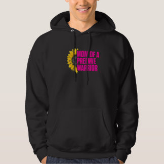 Micro Preemie Nicu New Mum Sunflower Premature Bir Hoodie