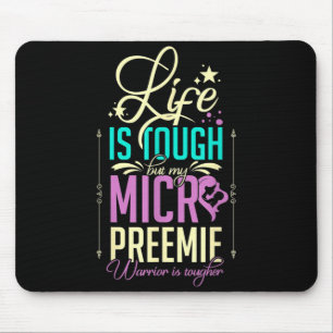Micro Preemie Nicu Preterm Birth Nurse Awareness Mouse Pad