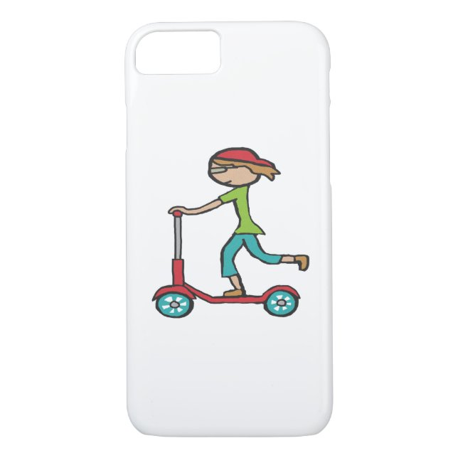 Micro Scooter Case-Mate iPhone Case (Back)