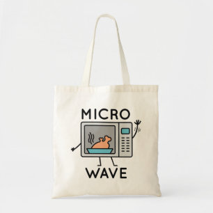 Micro Wave Tote Bag