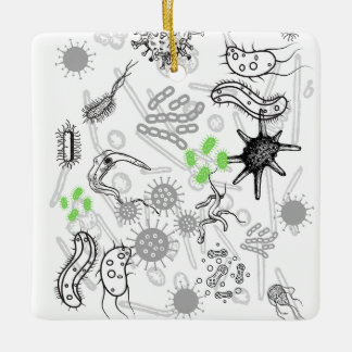 Microbe ornament