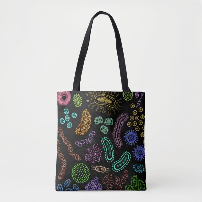 Microbes Tote Bag (Front)
