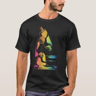 Microbiologist Microscope Nerd Medical Laboratory T-Shirt