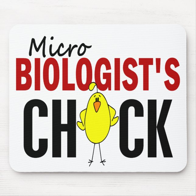 MICROBIOLOGIST’S CHICK MOUSE PAD (Front)