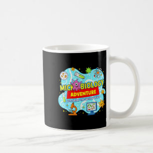 Microbiology Adventure Explore The Unseen Word Lab Coffee Mug