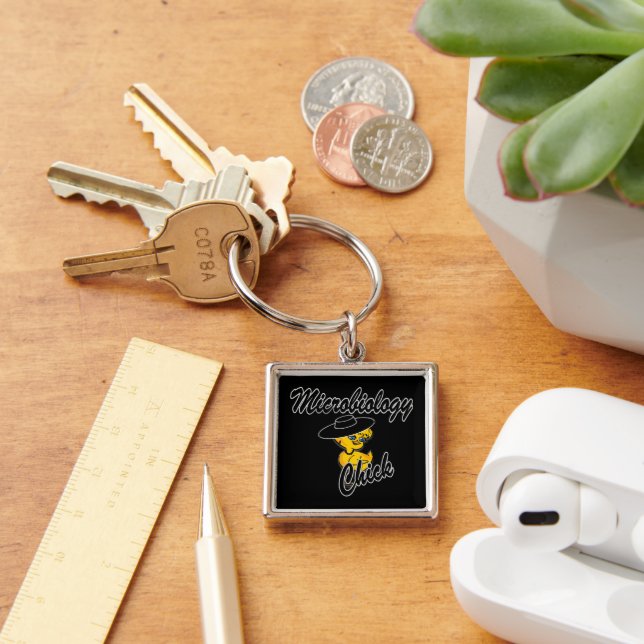 Microbiology Chick #4 Key Ring (Desk)