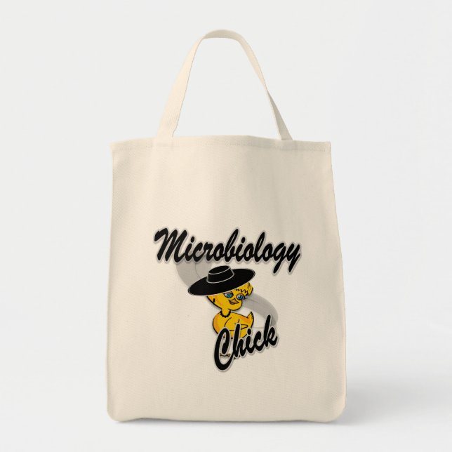 Microbiology Chick #4 Tote Bag (Front)
