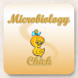 Microbiology Chick Coaster