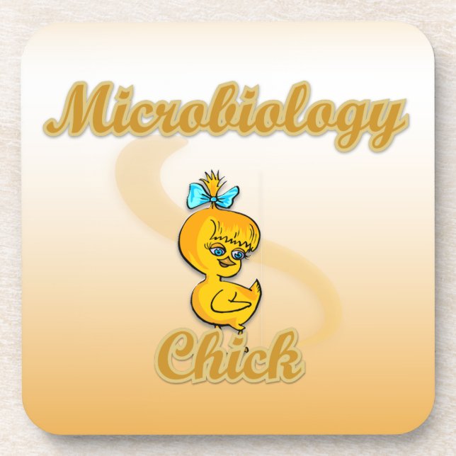 Microbiology Chick Coaster (Front)