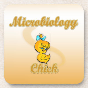 Microbiology Chick Coaster