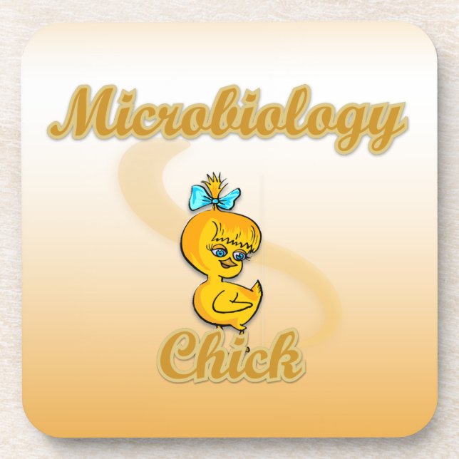Microbiology Chick Coaster (Front)