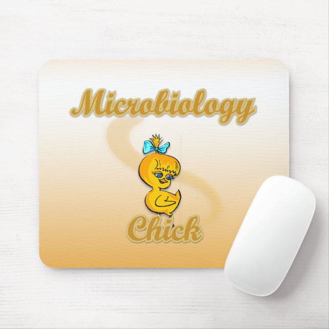 Microbiology Chick Mouse Pad (With Mouse)
