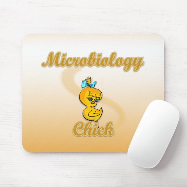 Microbiology Chick Mouse Pad (With Mouse)