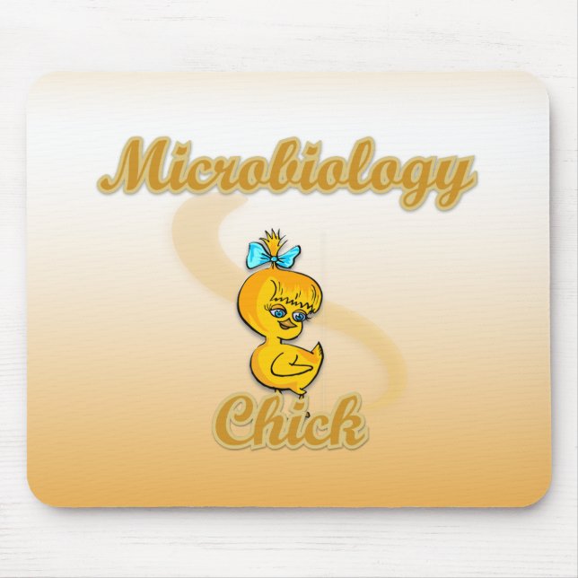 Microbiology Chick Mouse Pad (Front)