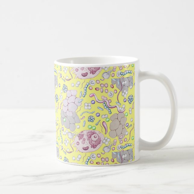 Microbiology In Yellow Coffee Mug (Right)