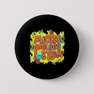 Microbiology Lab Team Lab Week 2025 Mystery Scient 6 Cm Round Badge