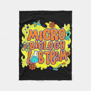 Microbiology Lab Team Lab Week 2025 Mystery Scient Fleece Blanket