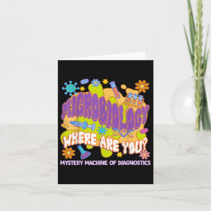 Microbiology Mystery Machine Of Diagnostics Lab We Card