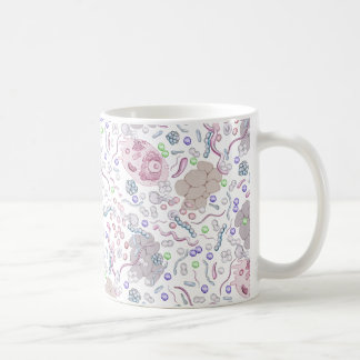 Microbiology Pattern Coffee Mug
