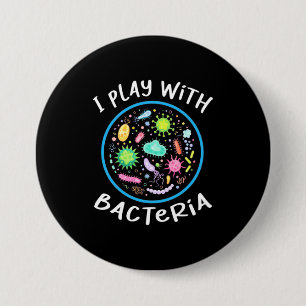 Microbiology Science Teacher 7.5 Cm Round Badge