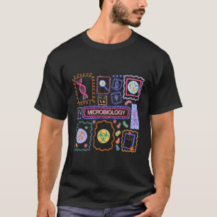 Microbiology Science Teacher Infection Control Nur T-Shirt