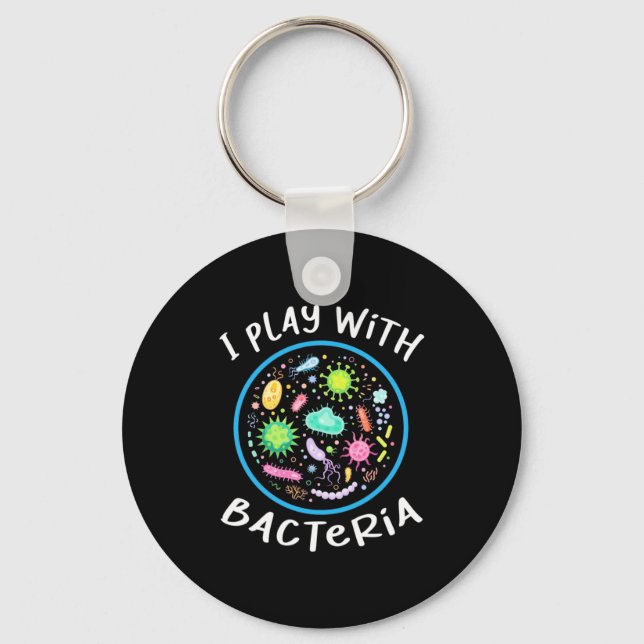 Microbiology Science Teacher Key Ring (Front)