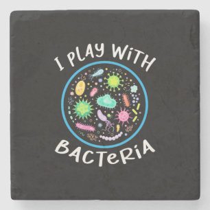 Microbiology Science Teacher Stone Coaster