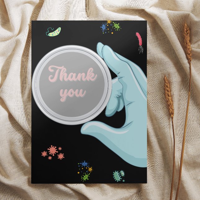 Microbiology Thank you  Card (Creator Uploaded)
