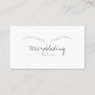Microblading Business Card