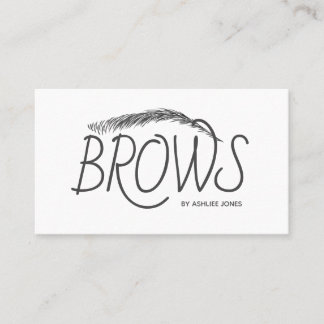Microblading , Eyebrows, Tattoo, Permanent Makeup Business Card