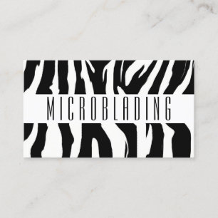 Microblading , Eyebrows, Tattoo, Permanent Makeup Business Card