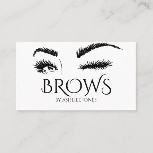 Microblading , Eyebrows, Tattoo, Permanent Makeup Business Card