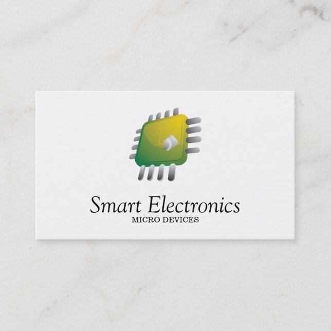 Microchip Business Card (Front)